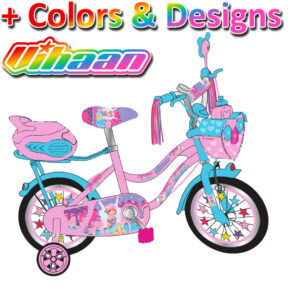 VIHAAN KSV02-16G, 16" Girls Bicycle 2024