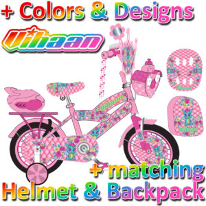 VIHAAN KSV03-16G & KSV03-20G, 16" & 20" Girls Bicycle 2023